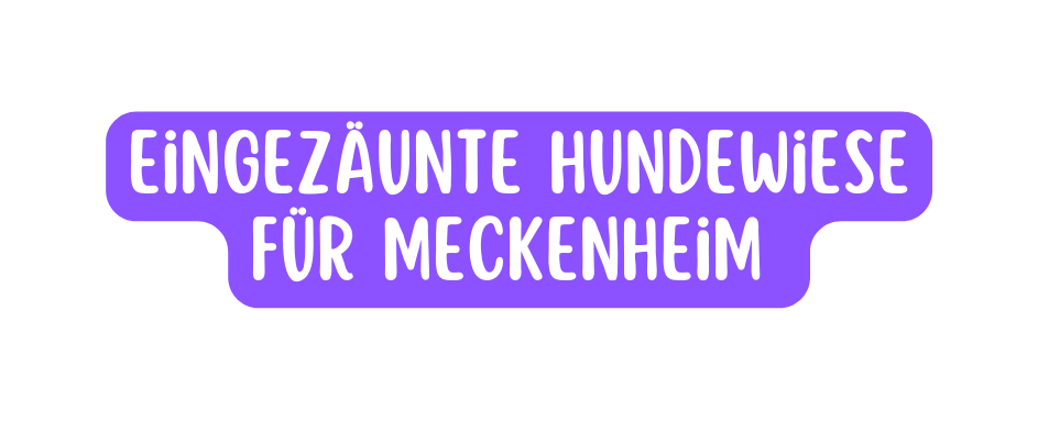 Eingezäunte Hundewiese für Meckenheim